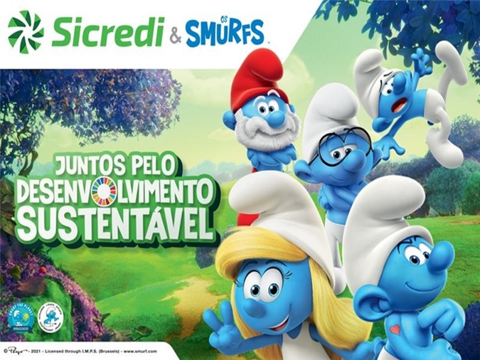 Sicredi e Smurfs se unem para promoção dos Objetivos de Desenvolvimento Sustentável 