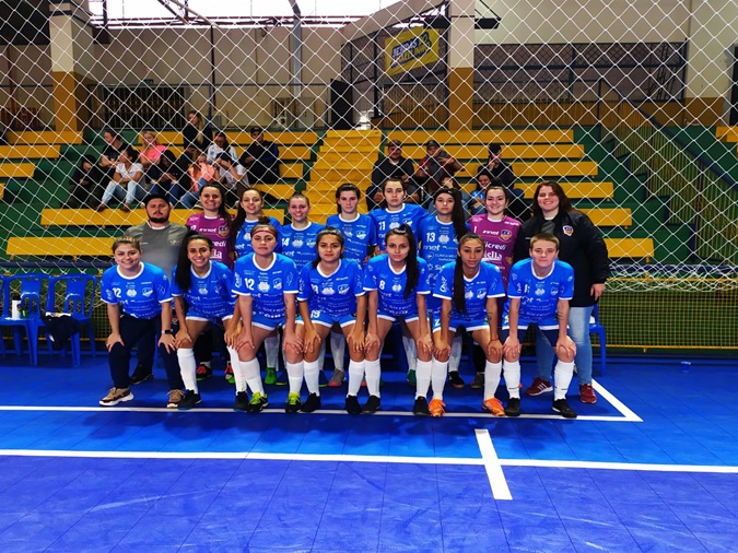 Futsal Feminino Sub-20 de Itaipulândia está entre as 8 melhores equipes do Paraná