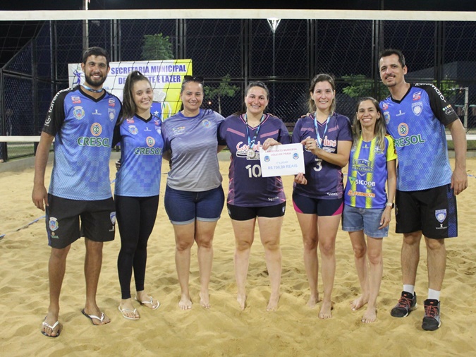  Campeonato de Vôlei de Praia definiu campeões em Santa Helena