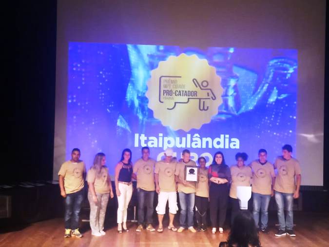 Itaipulândia: município conquista primeiro lugar no prêmio Pró-Catador Paraná